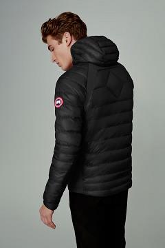 Chamarras Canada Goose Hombre Mexico - Hybridge Lite Chaqueta De Plumas Negros FD0893275